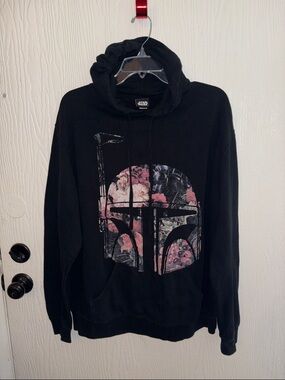 Star Wars Boba Fett Floral Helmet Hoodie
